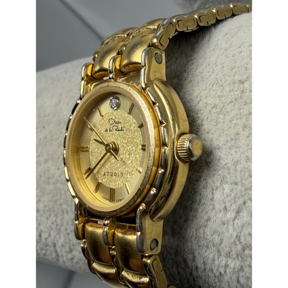 Oscar De La Renta Studio Ladies Watch New Battery 24MM 6" 294-Y121A - Picture 2 of 12